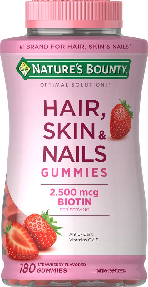 hair nail vitamins walmart|nature's bounty hair growth walmart.